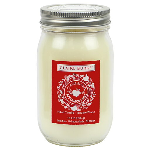 UPC 046936300210 product image for Claire Burke Applejack and Peel Filled Candle 14 Ounces | upcitemdb.com