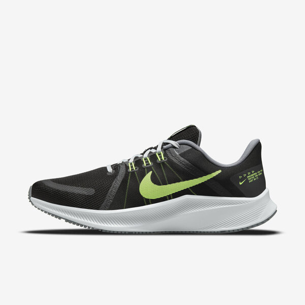 Nike Quest 4 [DO6697-001] 男 慢跑鞋 運動 訓練 休閒 輕量 避震 包覆 支撐 透氣 黑 綠
