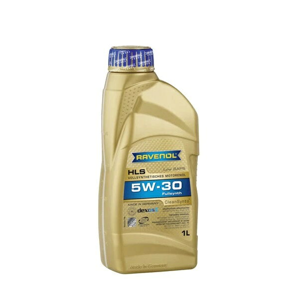 RAVENOL漢諾威 HLS 5W-30 全合成長壽TDI DPF機油-買四入組套餐贈機油精1罐