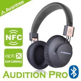 [強強滾]Avantree Audition Pro 藍芽4.1 NFC超低延遲無線耳罩式耳機(AS9P)