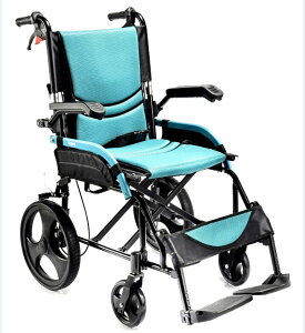 【 iCARE輪椅】 輕量收折型照護輪椅 IC-510重量僅10.6KG