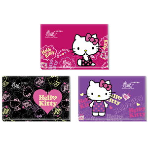 春風 Hello Kitty 袖珍包面紙 (10抽(雙層)x30包)/袋 隨機【康鄰超市】