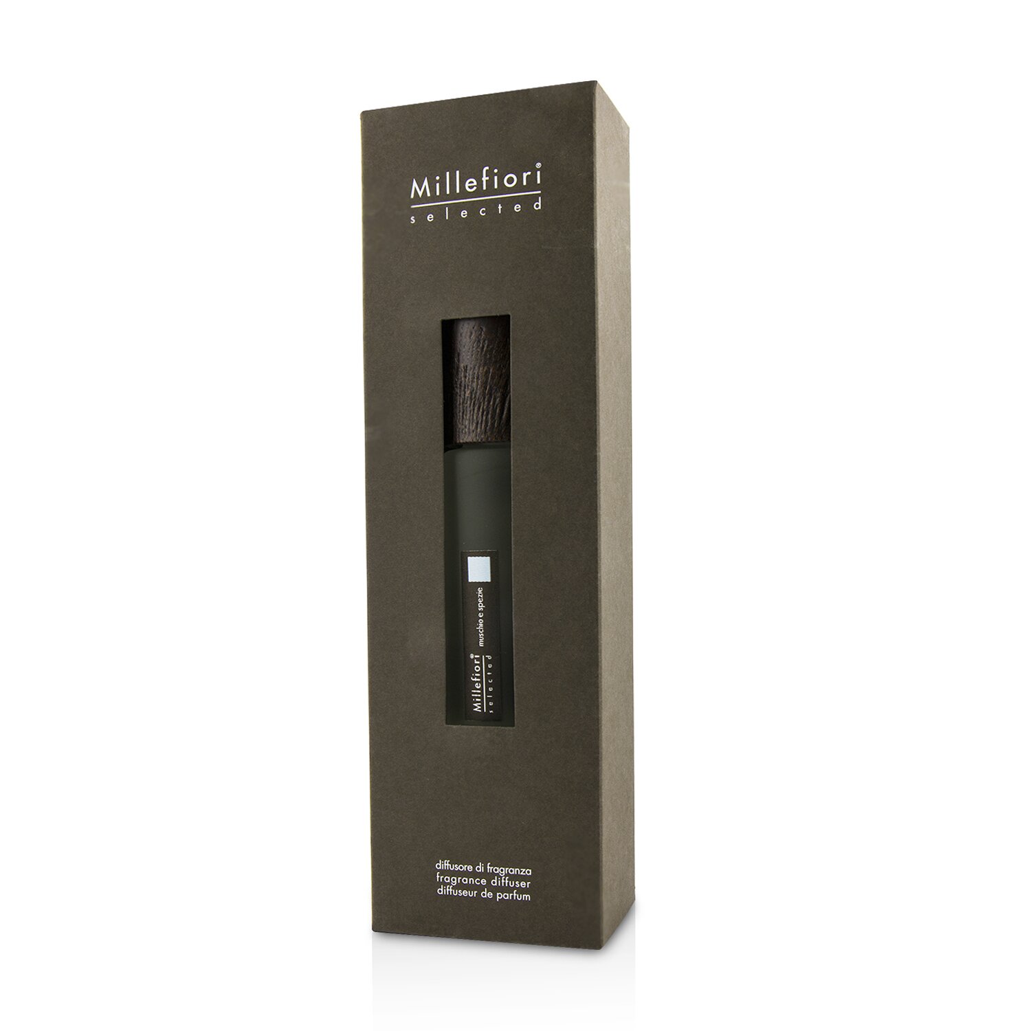 米蘭千花 Millefiori - 精選系列室內擴香Selected Fragrance Diffuser - 苔蘚和香料Muschio E Spezie