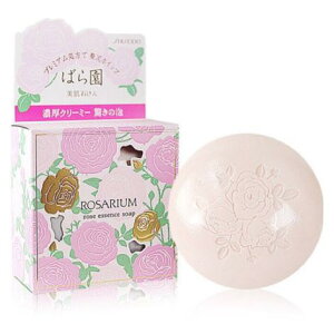 【領券滿額折100】 SHISEIDO資生堂~玫瑰園 玫瑰仙子潤膚乳霜皂 (100g)
