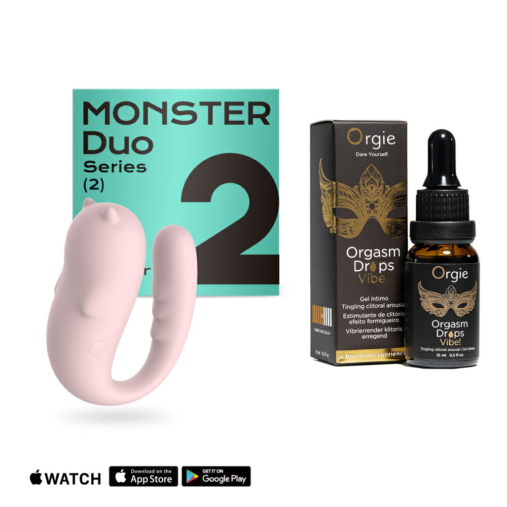 SISTALK小怪獸Pro2青春版惡魔先生+Orgie 小金瓶 女用快感高潮液 15ml
