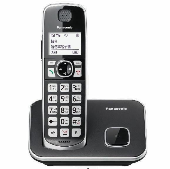 【享4%點數回饋】PANASONIC 國際牌 KX-TGE610TW DECT 中文顯示輸入數位無線電話