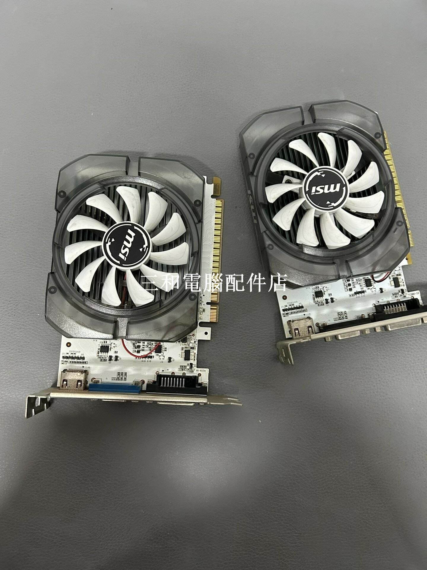 微星730 1G 顯示卡 亮機 VGA HDMI DVI 介面 拆機 測試 溫度 穩定