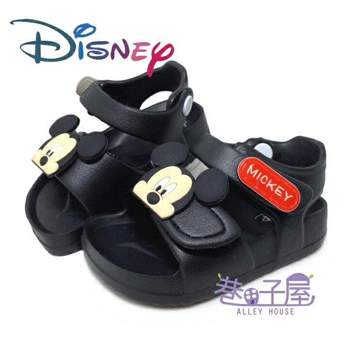 DISNEY迪士尼 童款米奇防水超輕量涼鞋 [119381] 黑 MIT台灣製造【巷子屋】