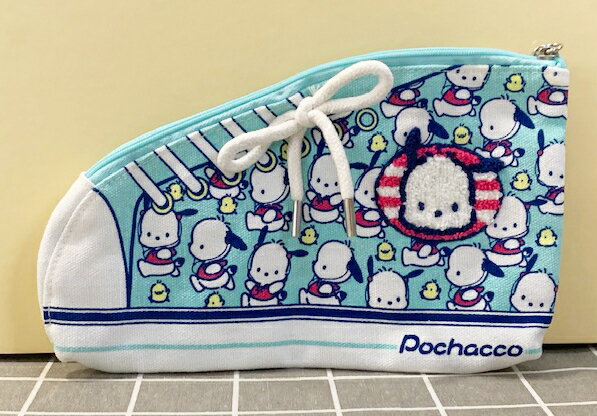 【震撼精品百貨】Pochacco 帕恰狗 三麗鷗帕恰狗化妝包/收納袋-鞋造型#82315 震撼日式精品百貨