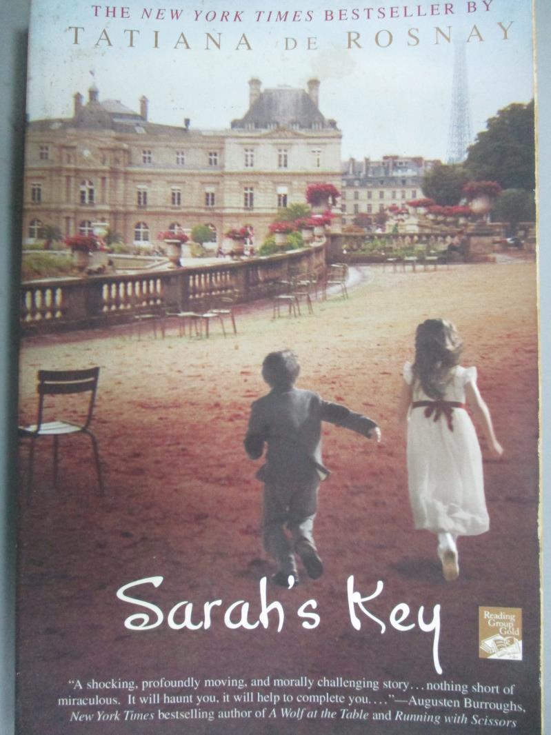 【書寶二手書T1／原文小說_IAA】Sarah’s Key_Rosnay, Tatiana de