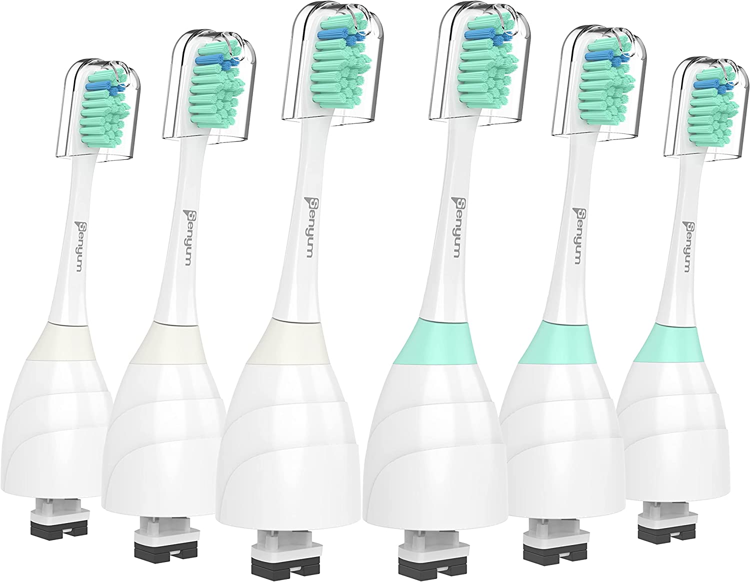 【10%點數回饋】【美國代購】Philips Sonicare相容的替換牙刷頭：適合 Sonicare e系列 CleanCare和Xtreme 電動刷柄 6件