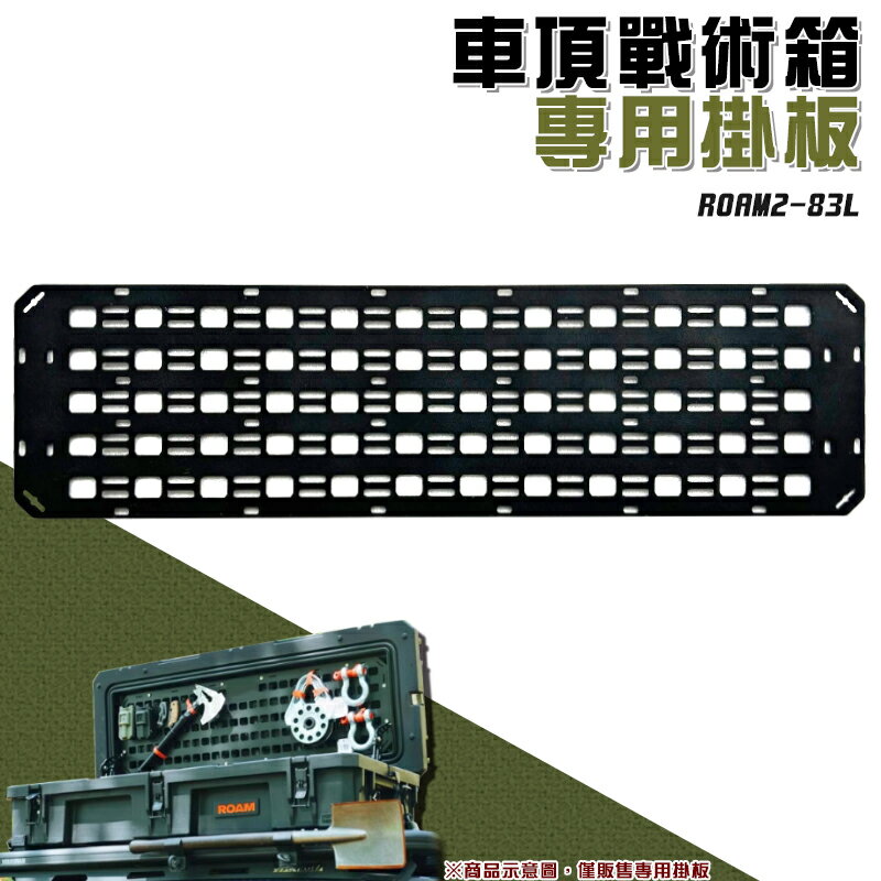 【露營趣】ROAM2 車頂戰術箱專用掛板 置物架 置物板 洞洞板 收納架 野營 露營