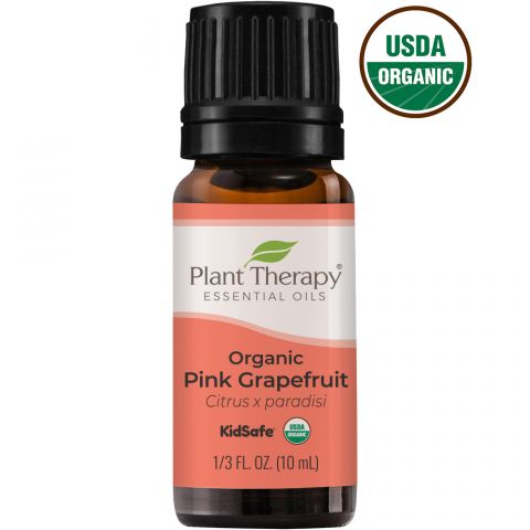 有機粉紅葡萄柚精油Grapefruit Pink Organic Essential Oil 10 mL ｜美國 Plant Therapy 精油