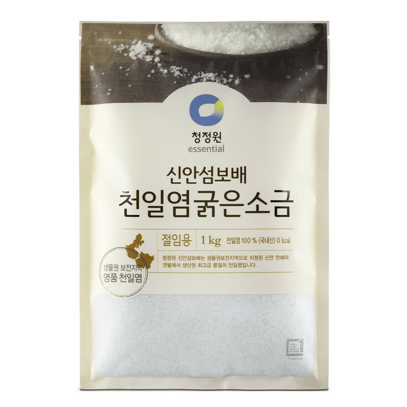 【首爾先生mrseoul】韓國 大象 粗鹽 1kg 天然曬鹽 純淨粗鹽 泡菜醃醬 粗鹽