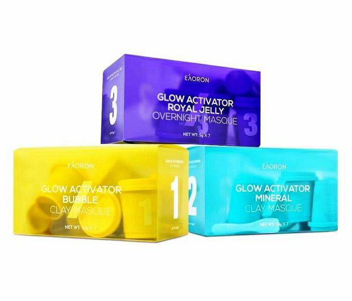 澳洲 Eaoron 瑩亮保濕清潔 小杯杯面膜泥膜系列(1盒7入) (有中標) CICIGO 預購 1