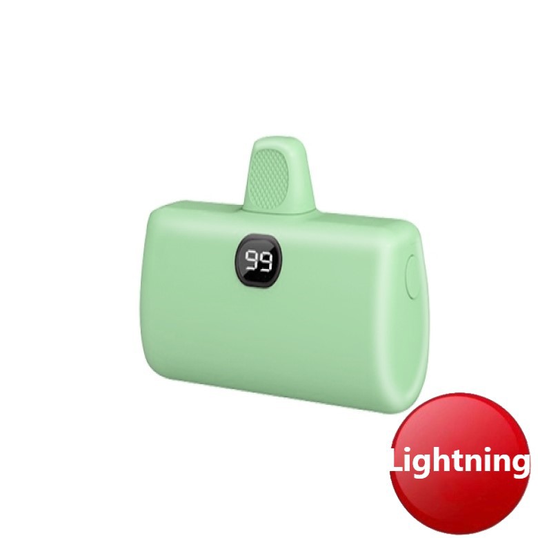 MCK迷你行動電源Lightning 5000mah(綠) [大買家]