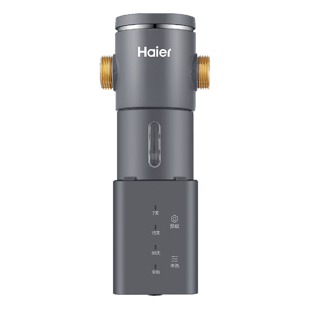 【Haier海爾】全戶式智能前置過濾器【HR-PWP-6T｜316L食品級不鏽鋼濾網｜智慧自動沖洗，可自行設定清洗時間】