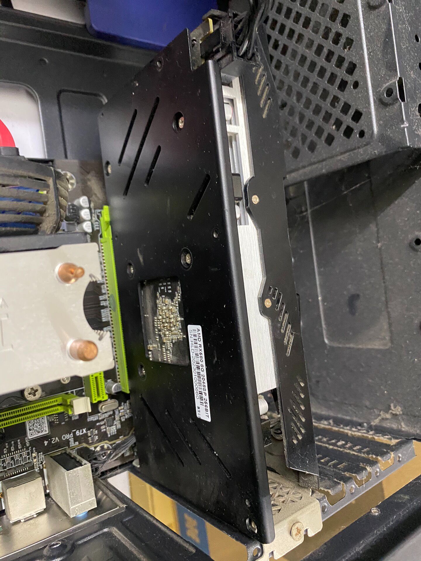 AMD RX580 8G 高性能顯示卡 遊戲電競獨顯 1080P順跑 二手良品 穩定運作