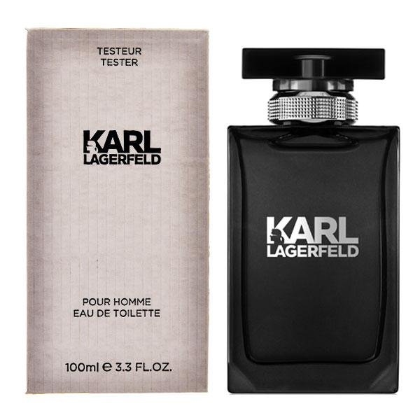 【名美香氛】KARL LAGERFELD 卡爾 同名時尚男性淡香水 Tester 100ml