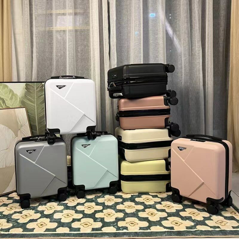 14寸行李箱 16寸旅行箱 小型拉桿箱 行李箱 超輕 登機箱 密碼箱 14寸拉鏈箱 結實耐用 行李箱 萬向輪拉桿箱