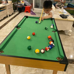 兒童臺球孩子6男孩臺球桌家用迷你桌球臺玩具桌面小型桌球8歲以上