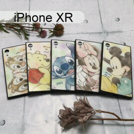 迪士尼四方保謢殼 [淡彩] iPhone XR (6.1吋) 米奇 米妮 史迪奇 小熊維尼 奇奇蒂蒂 【Disney正版】