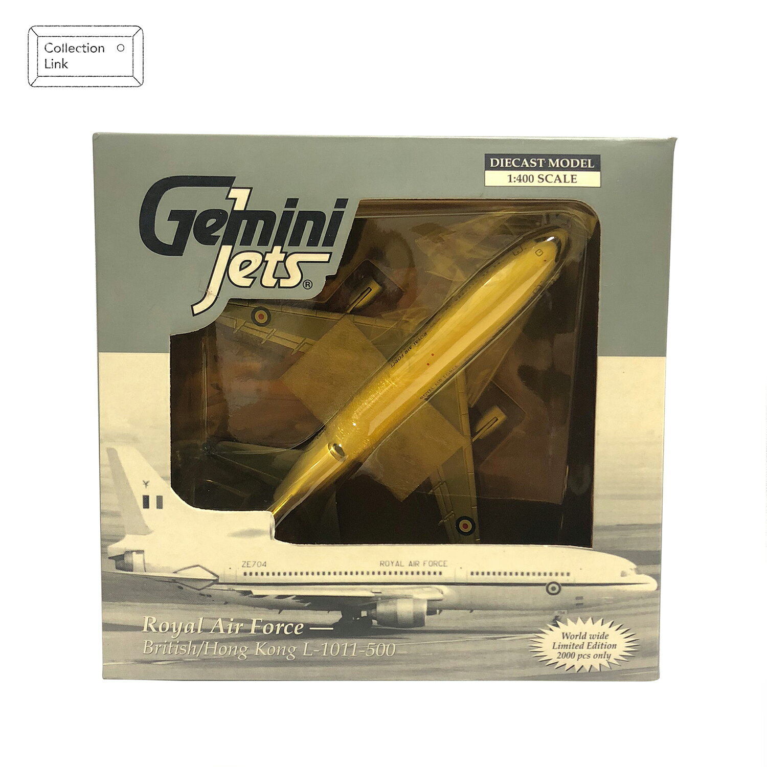 Gemini Jets Royal Air Force British/Hong Kong L-1011-500 飛機模型【Tonbook蜻蜓書店】