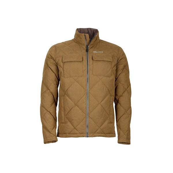 ├登山樂┤美國Marmot Burdell 保暖外套-淺咖啡色 # 81700-7200