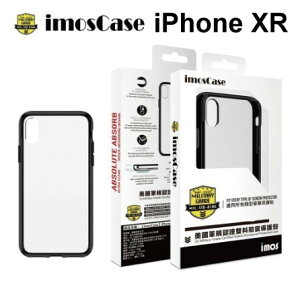 【iMos】美國軍規認證雙料防震保護殼 iPhone XR (6.1吋)