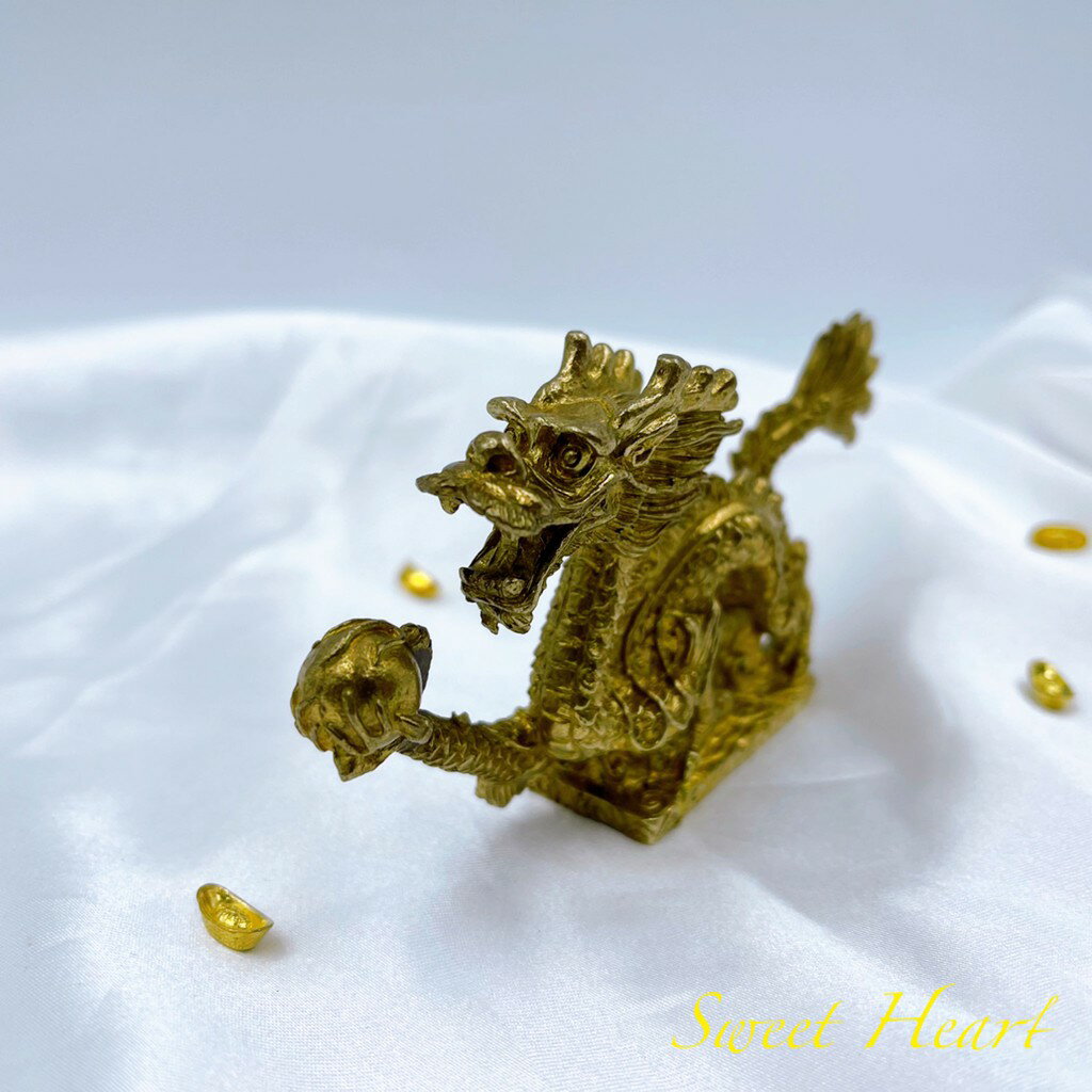 Sweet Heart 田芯開運精選 💯銅龍 龍 龍低虎高 無尾巷化煞 祥龍抱珠 擇日 化煞 風水有關係推薦(含開光) 7
