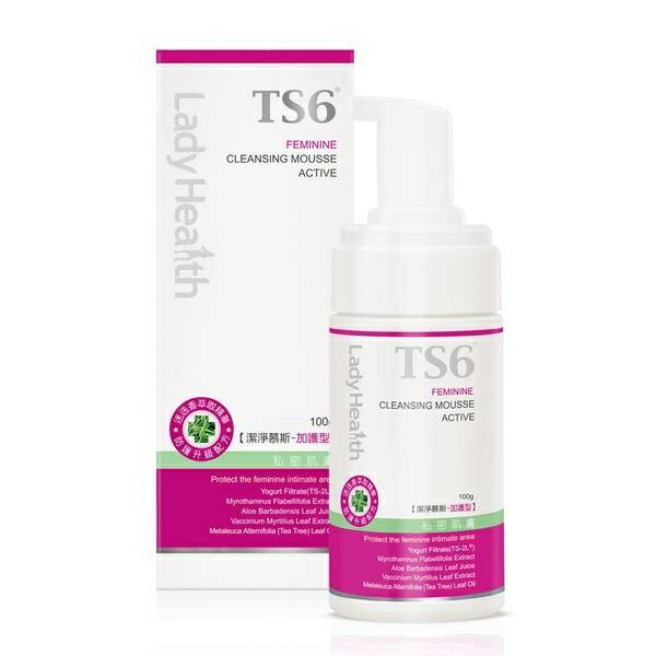 TS6 潔淨慕斯加護型 100g [橘子藥美麗]