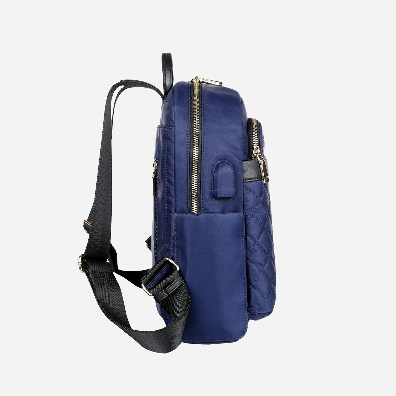 Nordace Ellie Mini- 後背包 充電雙肩包 雙肩包 筆電包 電腦包 旅行包 休閒包 防水背包 7色可選-藍色 5