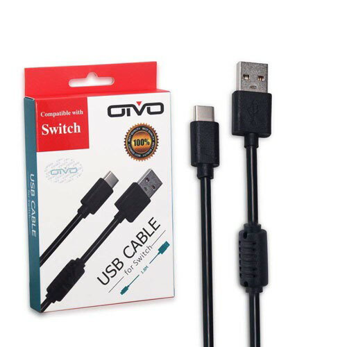 【滿額折120 最高3000回饋】OIVO NS Switch USB TypeC 充電傳輸線【現貨】【GAME休閒館】HD0170