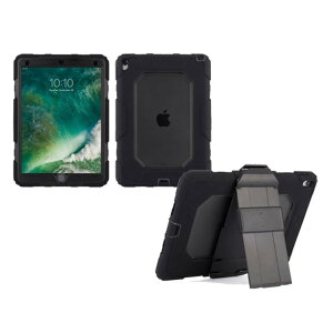 Griffin Survivor All-Terrain iPad Pro 10.5 四重防護保護套組, 黑/霧透黑