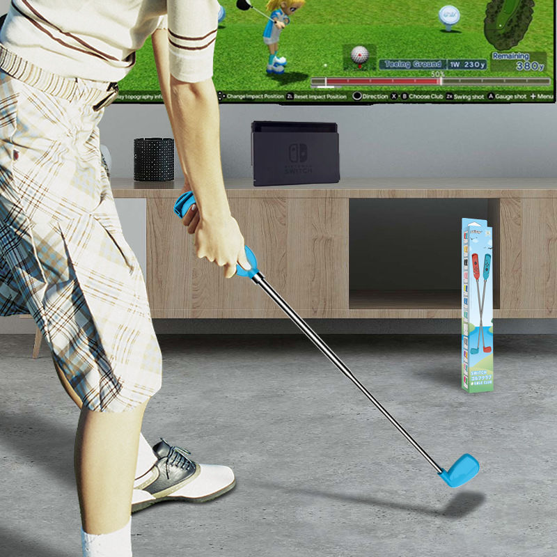 任天堂switch高爾夫球桿馬裏奧體感遊戲外設配件ns遊戲機手柄周邊