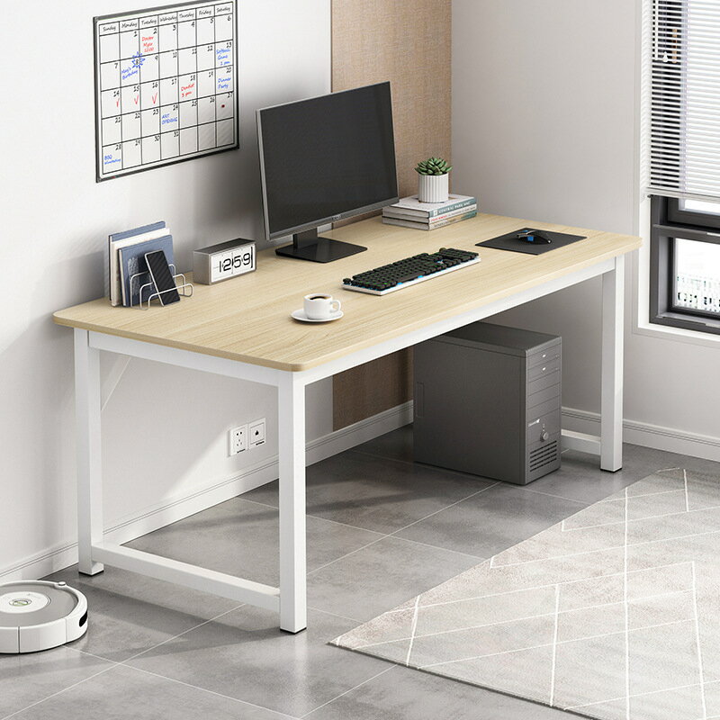 APP下單享點數9% 電腦桌臺式現代簡約辦公桌租房家用學生書桌臥室簡易學習寫字桌子
