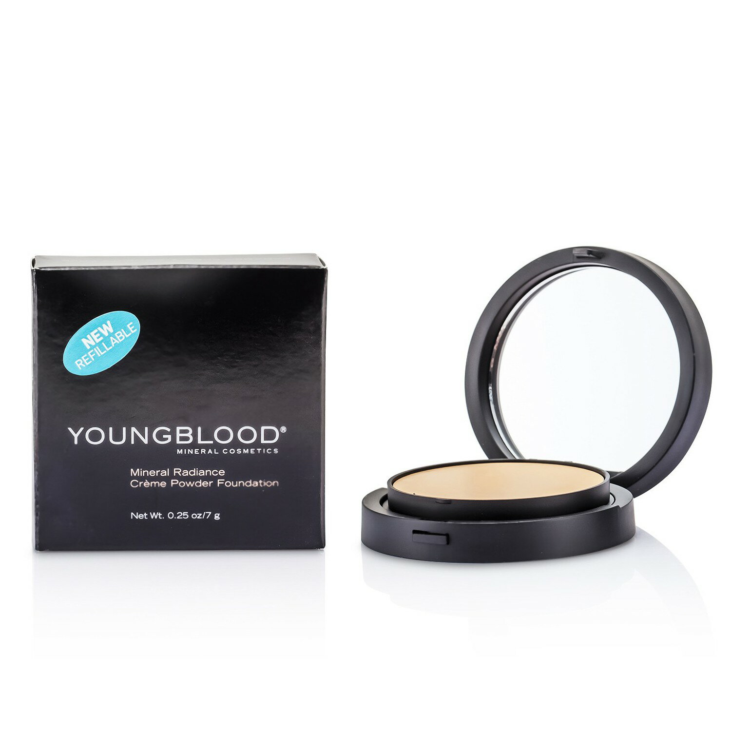 漾布拉 Youngblood - 礦物粉底 Mineral Radiance Creme Powder Foundation