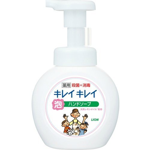 日本製【LION】KIREKIRE泡沫洗手乳250ml 柑橘果香
