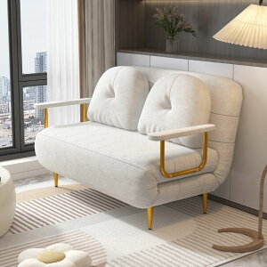 【限時優惠】沙發床折疊兩用小戶型單人雙人客廳陽臺多功能2023新款可伸縮沙發