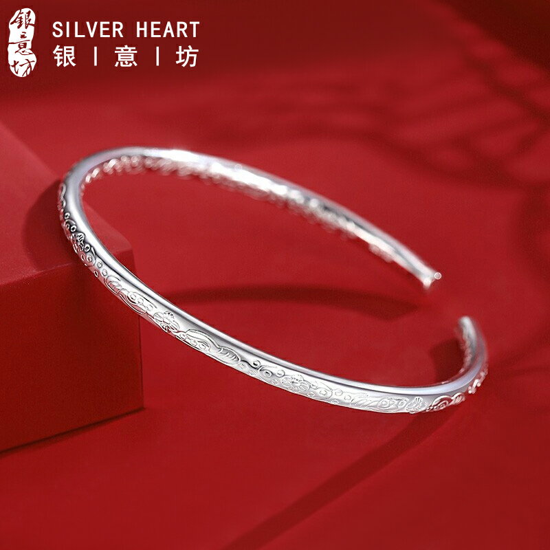 【夢工房】純銀 向田製 環摘 銚子 一雙 共箱　重量計320ｇ　銀純度99.95％　　TB-086