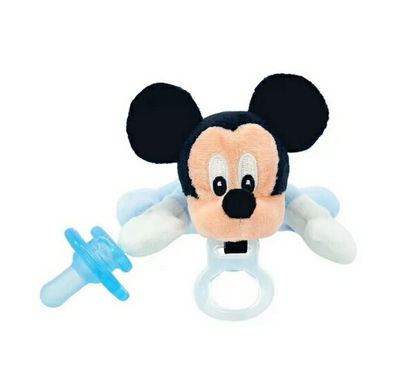 美國 nookums迪士尼限量款寶寶可愛造型安撫奶嘴玩偶(850014766009米奇) 459元