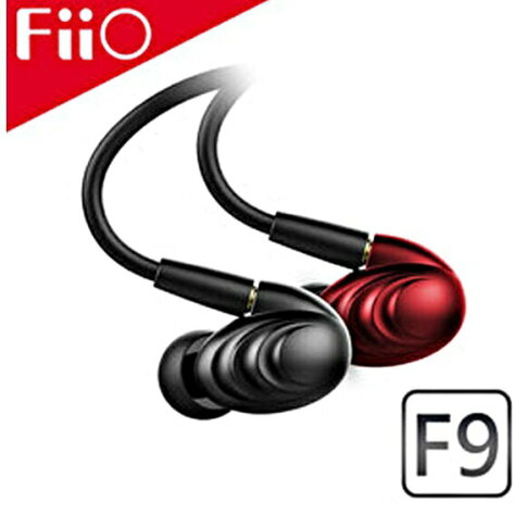 【FiiO】F9 標準MMCX接頭2.53.5mm可換線三單元圈鐵入耳式線控耳機 0