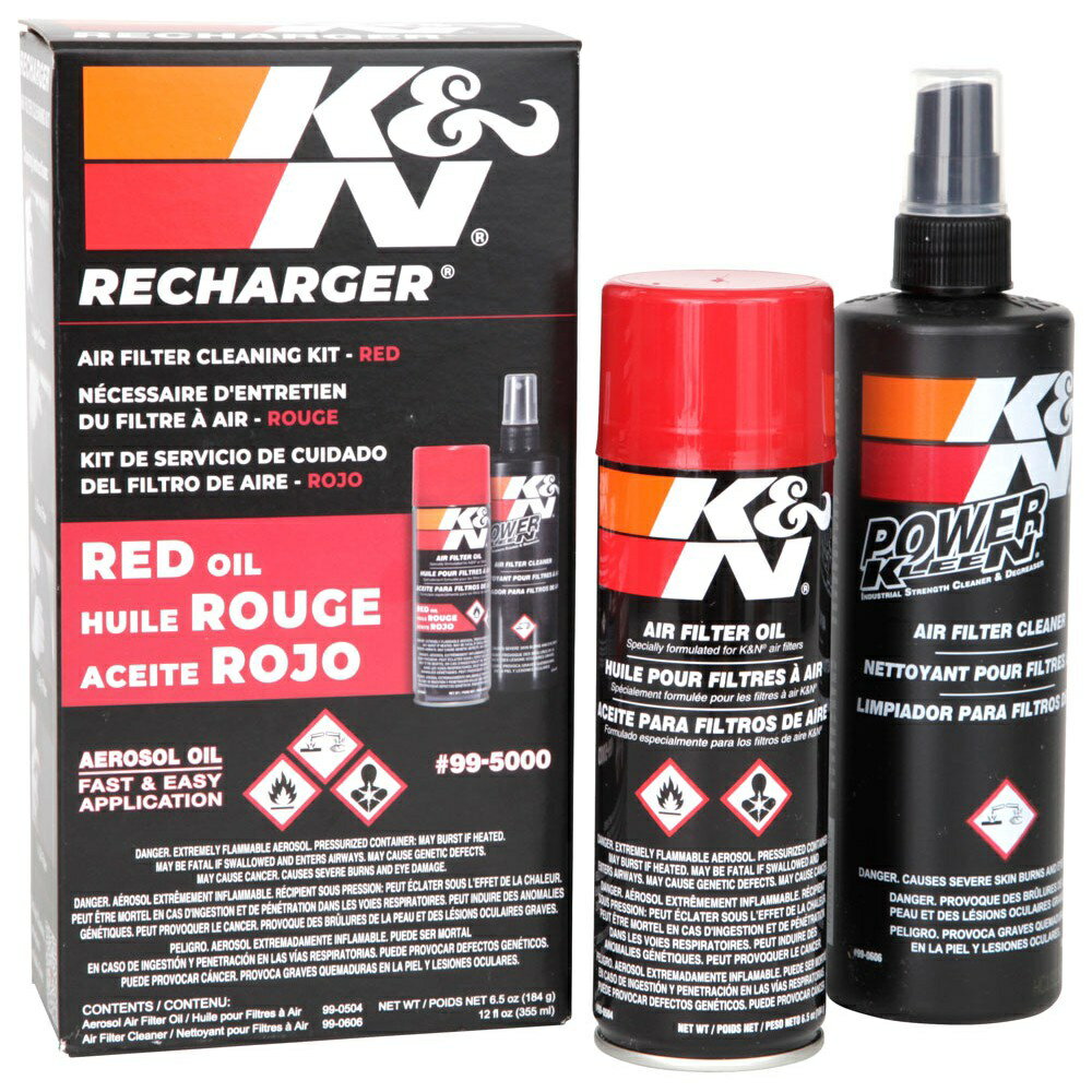 美國 K&N 高流量空氣濾心 濾芯 清潔組 清洗劑 K&N 99-5000