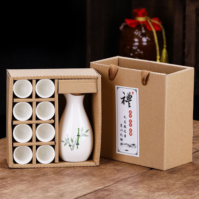 工廠直銷 特惠 免運 酒杯 酒器 紅酒杯 高酒杯 白酒杯 玻璃杯 陶瓷酒具套裝禮盒裝燙溫酒器白酒杯分酒器禮品小酒杯分酒器酒特惠/開立發票 全館八折 快速出貨