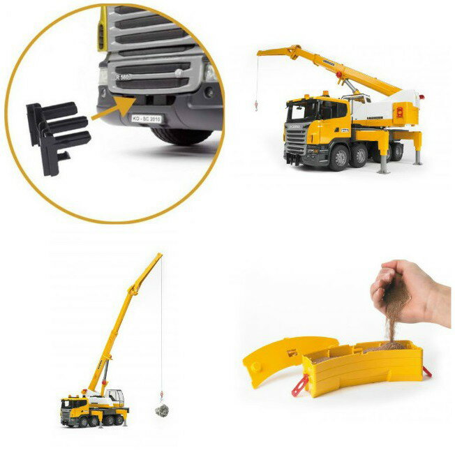 【Fun心玩】RU3570 麗嬰公司 德國製造 BRUDER 1：16 大吊車 吊車型 工程車 大型汽車 兒童玩具 禮物 7