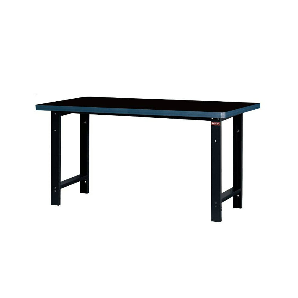樹德SHUTER 180cm中型耐衝擊工作桌-已組裝 黑色 /組 WM-6U【領券滿額再折千11/30止】