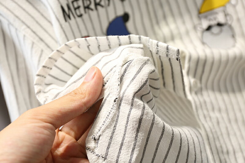 男童寶寶時尚豎條紋長袖襯衫嬰兒童裝春秋韓版中小童卡通上衣 9