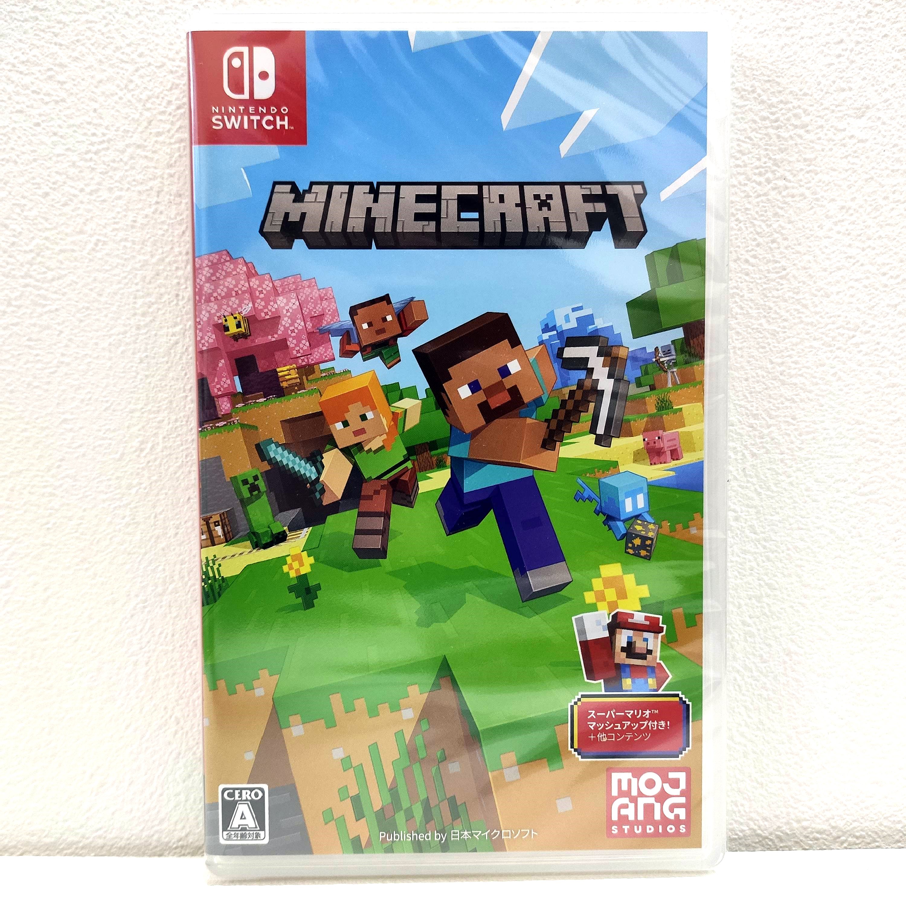 任天堂 Switch NS 我的世界 Minecraft 日版封面中文版