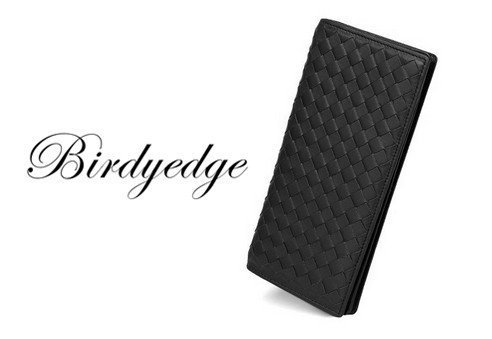 韓國 BIRDYEDGE 長型錢包  長夾 編織包 翻摺 包