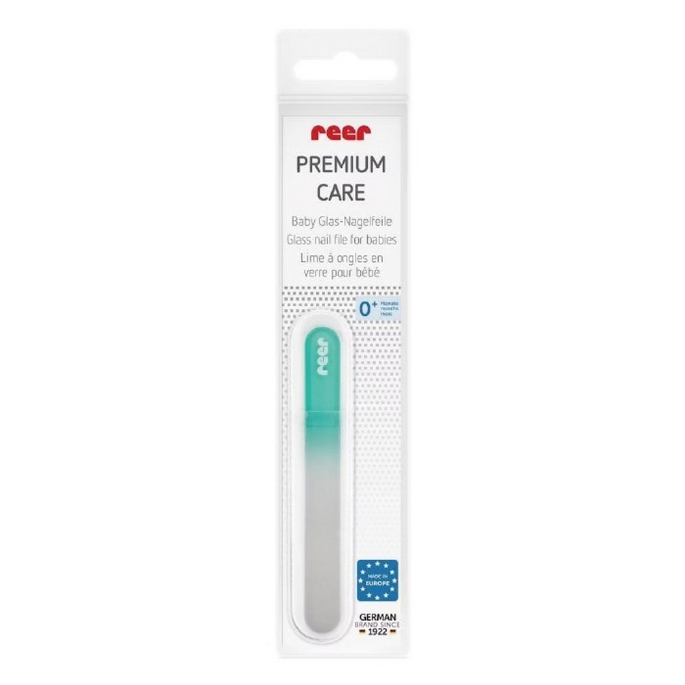 德國 reer 歐洲製寶寶玻璃磨甲器 嬰兒指甲銼 磨甲片 修指甲 磨甲器 81043